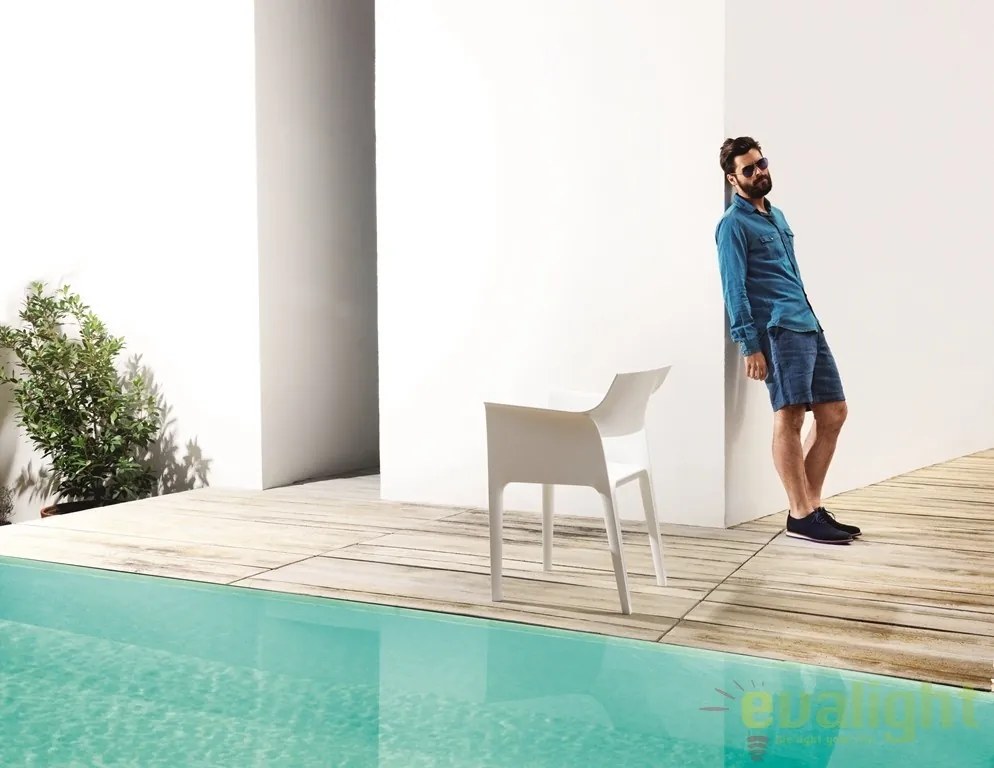 Set de 4 Scaune moderne cu brate de exterior / interior design premium PEDRERA ARMCHAIR 65004 Vondom