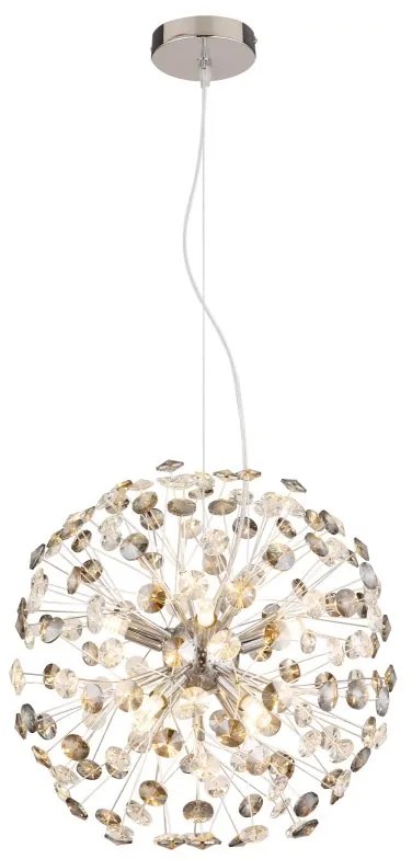 Lustra suspendata design elegant KATRINA 40cm crom 64135H1C GL