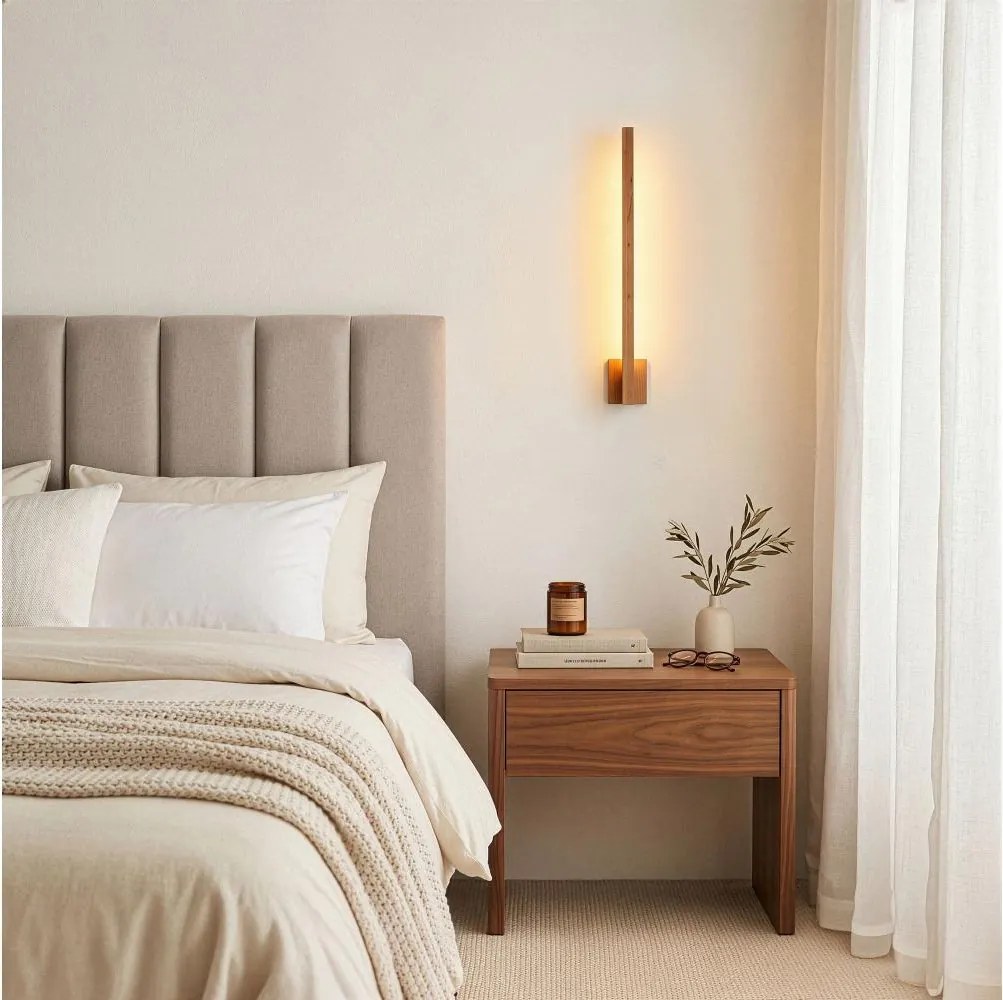 BRILAGI - Aplică de perete LED GARDALINE LED/90W/230V 100 cm stejar