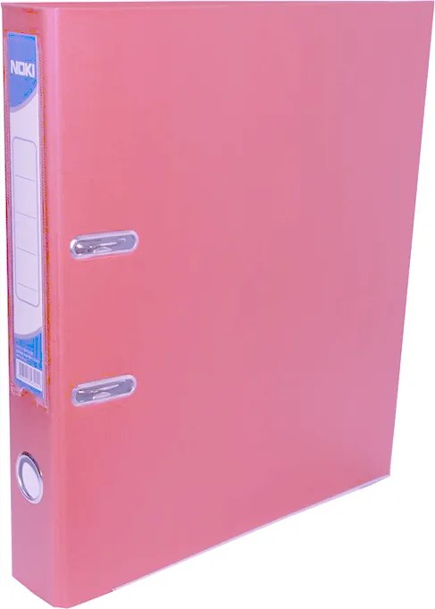 Biblioraft plastifiat Noki 7.5 cm roz