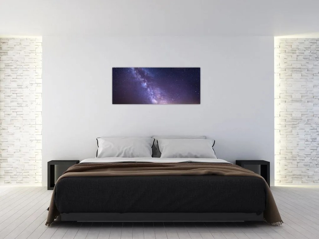 Tablou Cu privire la univers (120x50 cm)