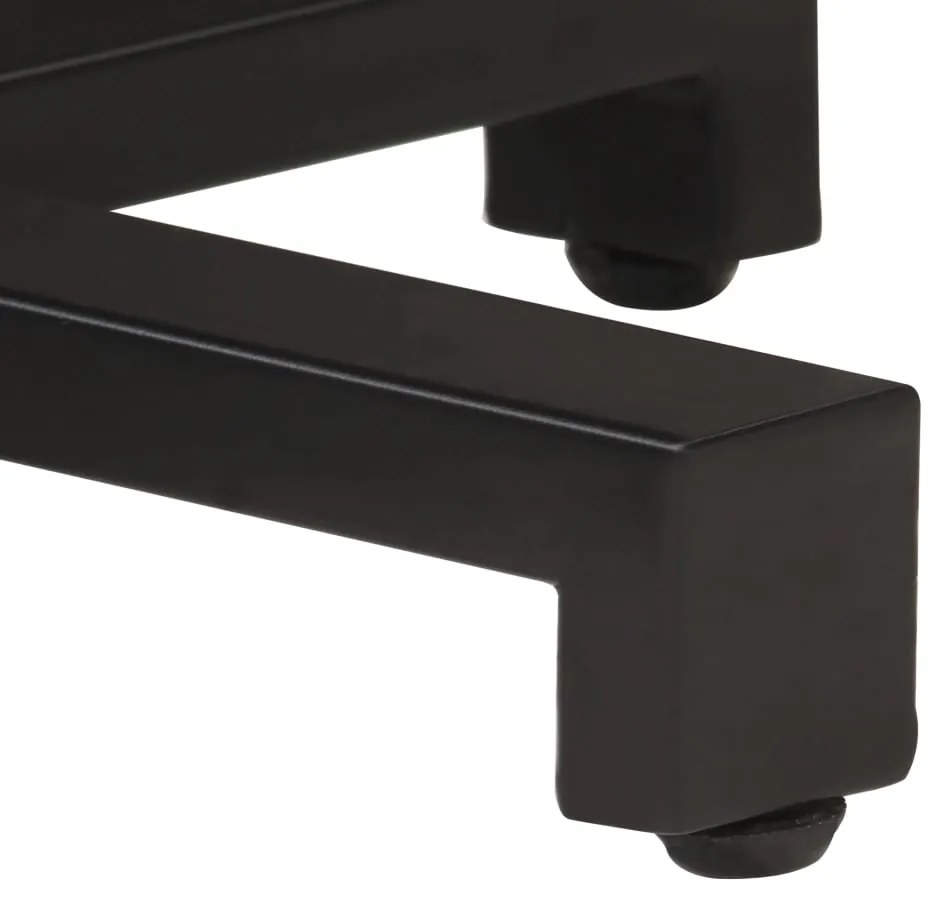 Masa de bistro, muchii naturale, 60x60x75 cm, lemn masiv acacia 1, 60 x 60 x 75 cm, lemn de acacia cu margini organice