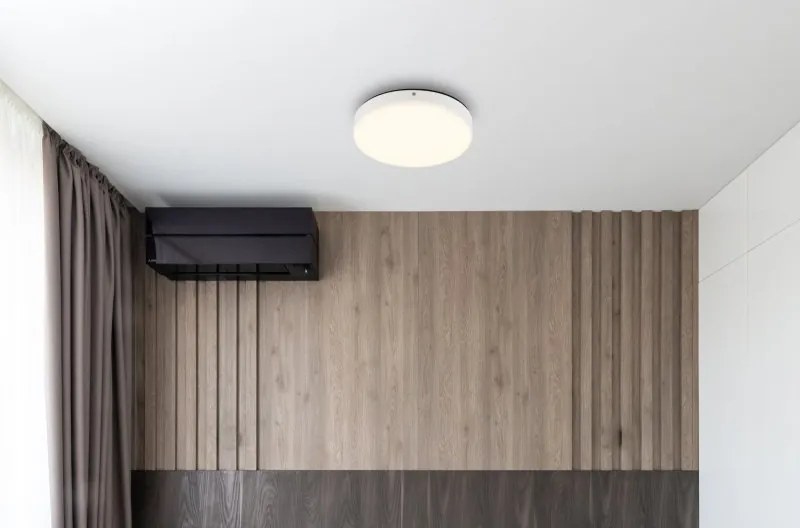 Mini Plafoniera LED design circular MATTHEW alba
