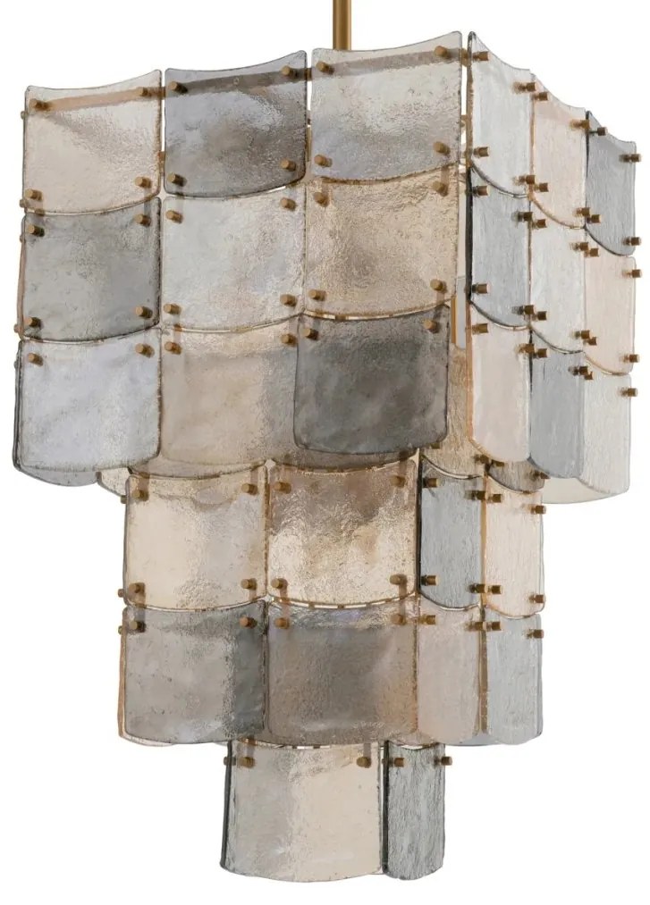 Candelabru design LUX, Sticla, Alama Antic, Laurent