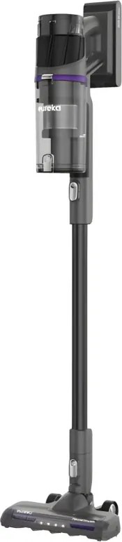 Aspirator vertical 2in1 Eureka NEC520, 200 W, 0,5 l, Aautonomie 50 min, Perie turbo, Reglare a puterii, Filtru HEPA lavabil, Negru