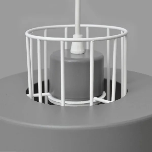 Lustră pe cablu VOLTA 2xE27/15W/230V gri