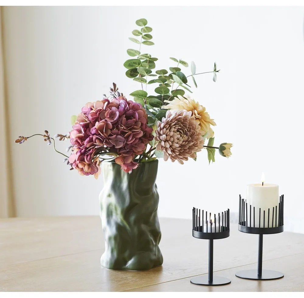 Vază verde din ceramică (înălțime 25,5 cm) Lika – House Nordic