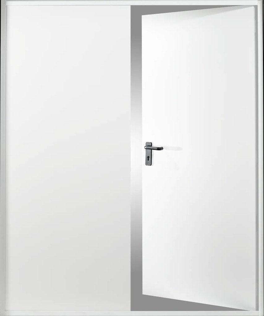 Usa Antifoc Dubla EI60 120 - 2 Canaturi - Rezistenta la foc 60 120 min - Montaj Interior RAL 9001, 2050, 120, 1500(1000+500)