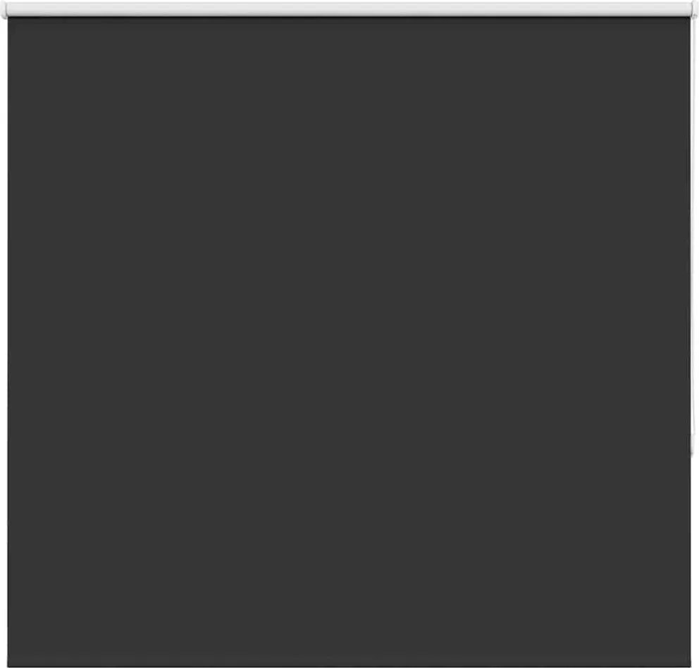 vidaXL Jaluzea cu role opace negru 165x175 cm Lățime material 161,6 cm