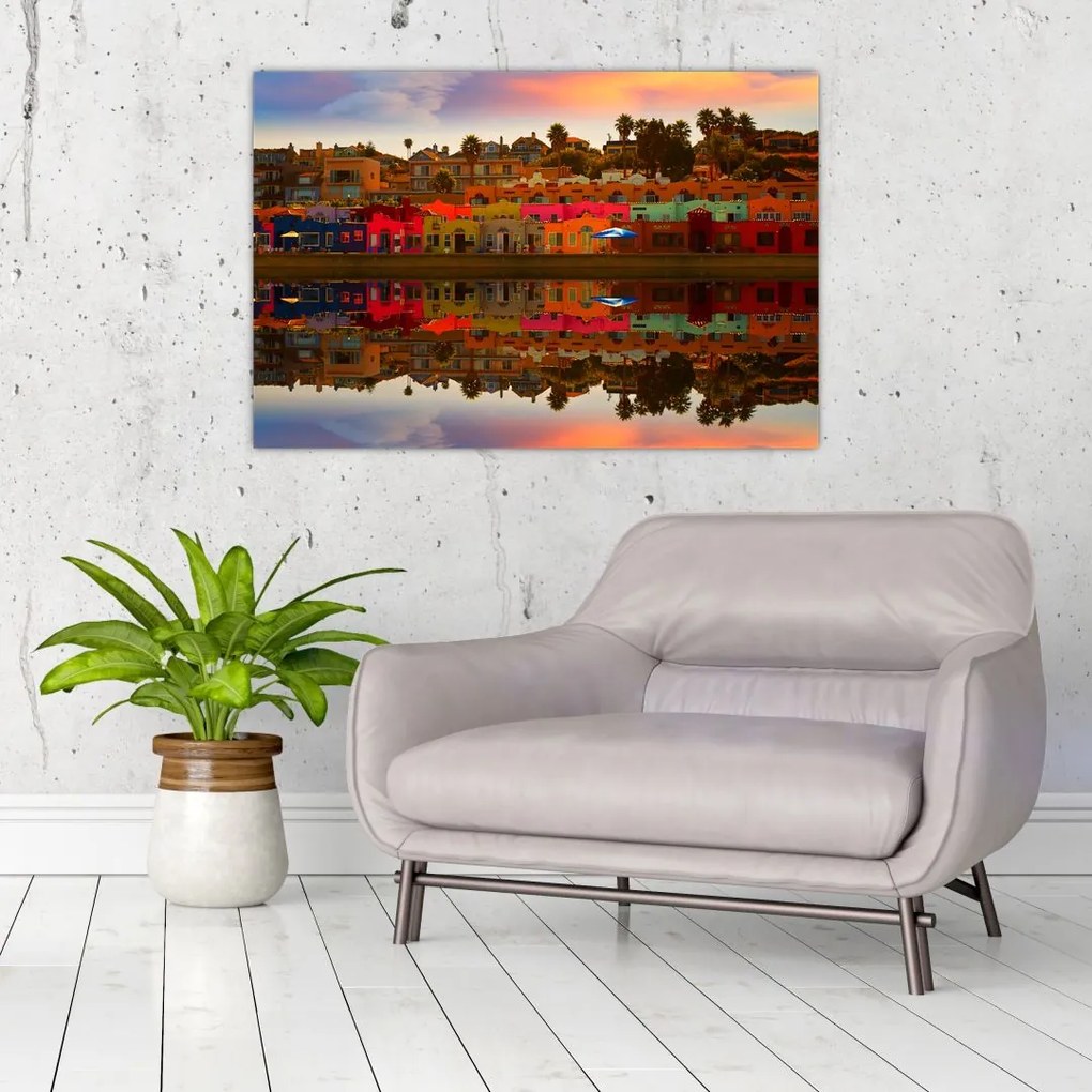 Tablou - Loc pentru baie de vară (90x60 cm)