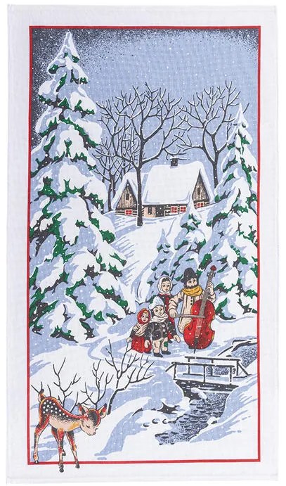 Prosoape de bucătărie din bumbac CRĂCIUN 2025 42 x 70 cm set 2 buc