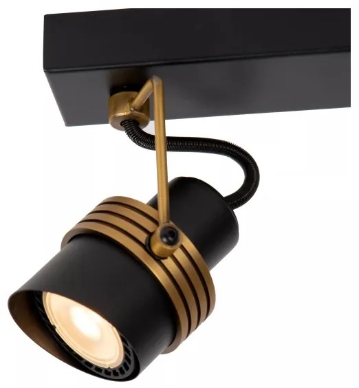 Spot Lucide 34944/02/30 TUNDRAN 2xGU10/5W/230V negru
