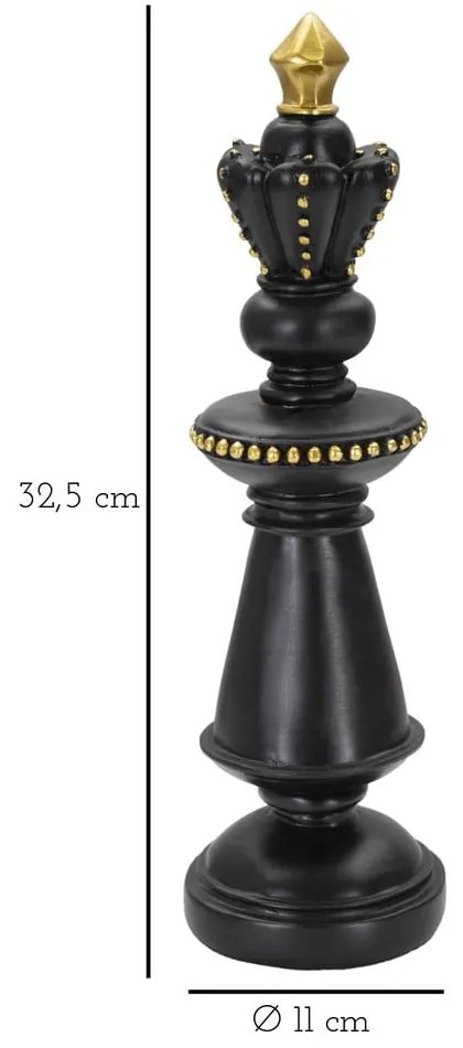 Statuetă din polirășină 32,5 cm King – Mauro Ferretti