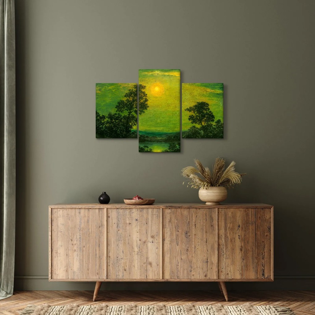 Tablou - Imitator of Ralph Albert Blakelock, Moonlight, reproducere (90x60 cm)