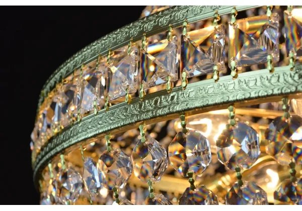 Wranovsky JWZ014060100-8 - Lustră de cristal pe lanț STOCKHOLM 8xE14/40W/230V