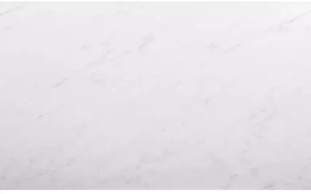 OFERTA Masa de dining neagra RAMOD 100x60 cm, decor marmura alba calitatea II