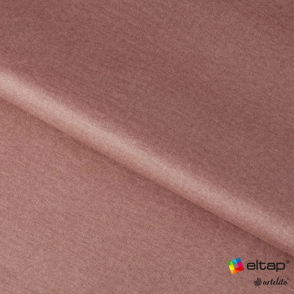 Pat roz tapițat cu spațiu de depozitare cu somieră 90x200 cm Lamica – ELTAP