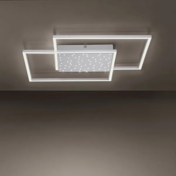 Lustră LED aplicată dimabilă YUKI LED/49W/230V Paul Neuhaus 6024-55 + telecomandă