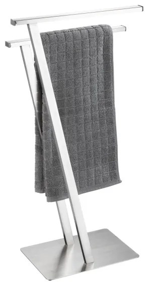 WENKO 24397100 - Suport pentru prosoape LIRIO 20x76,5 cm inox/satinat