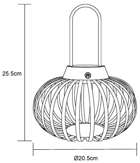 Globo 21035S - ALLEGRA, lampă de birou LED reîncărcabilă, tactilă și reglabilă, 1W/3,7V 1500 mAh