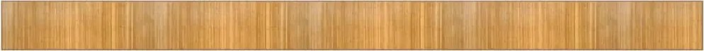vidaXL Covor dreptunghiular, natural, 70x1000 cm, bambus