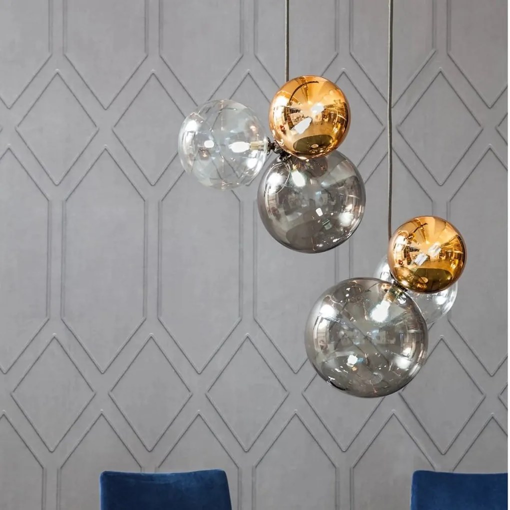 Lustra suspendata deosebita design LUX Atomo
