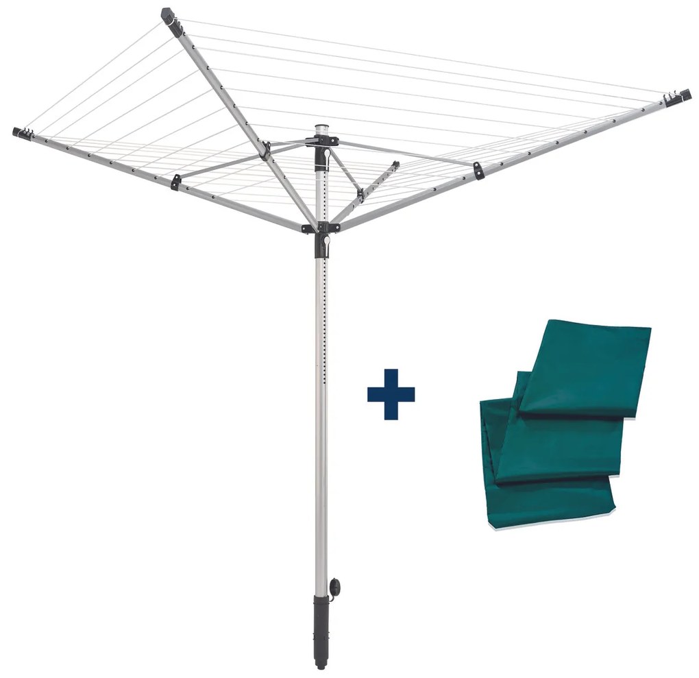 Uscător de rufe de exterior Leifheit LinoPush 500 85360