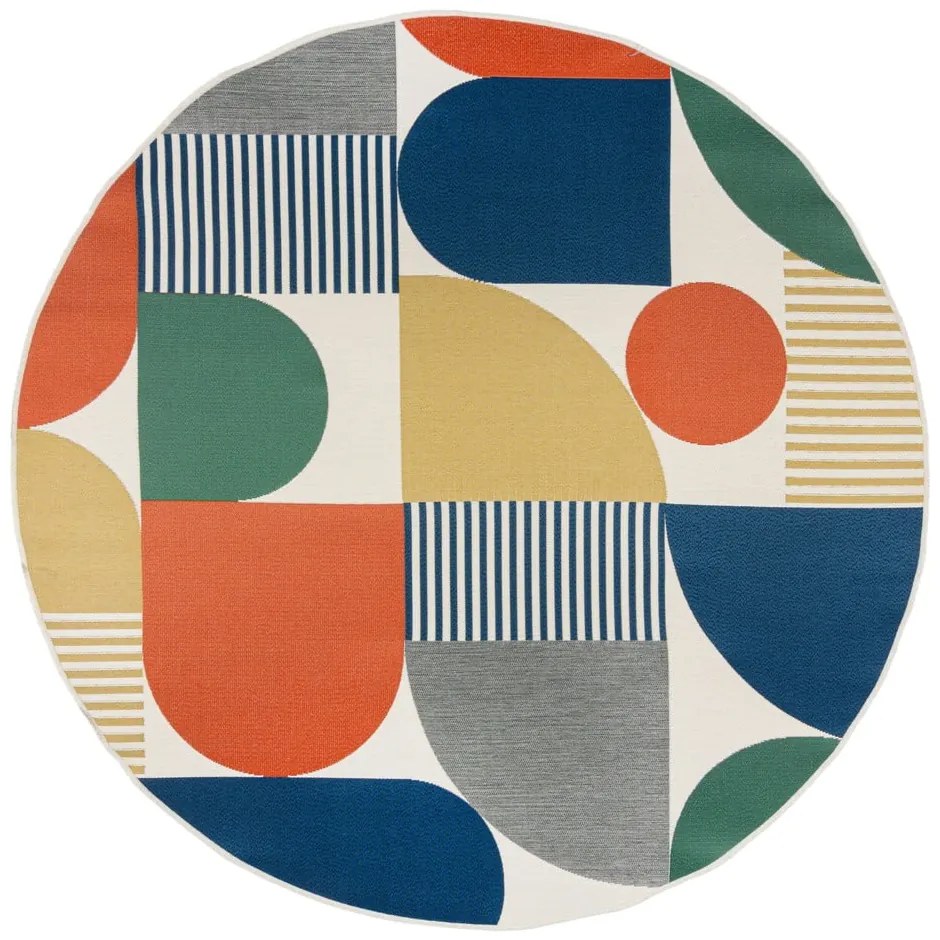 Covor de exterior rotund ø 160 cm Geo – Flair Rugs