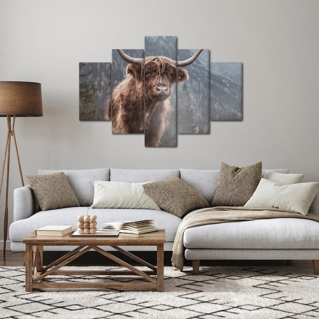 Tablou - Vaca Highlander (150x105 cm)