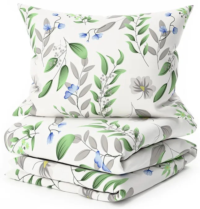 Lenjerie de pat din microfibra KARDA albă Dimensiune lenjerie de pat: 70 x 90 cm | 140 x 200 cm