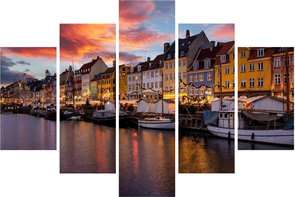 Tablou - Nyhavn, Copenhaga (150x105 cm)