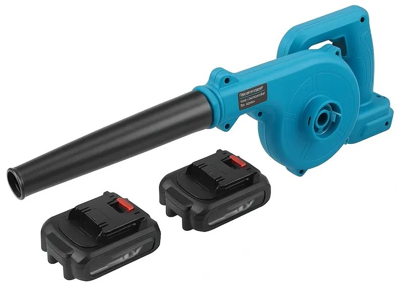 Suflantă de frunze / aspirator fără fir KIYOSHI KE24-301 2în1 + 2x baterii
