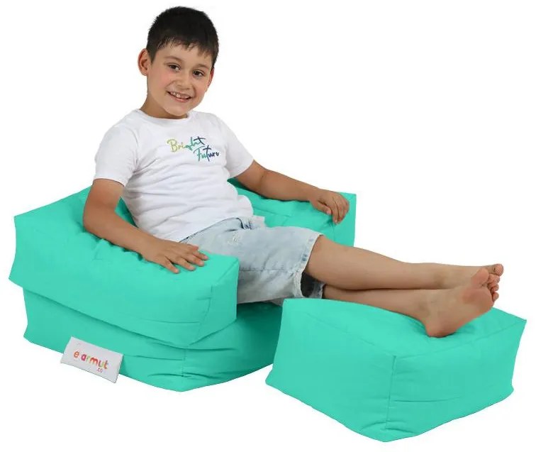 Fotoliu puf Kiddo (turcoaz). 1101676