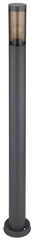 Stalp mediu pentru iluminat exterior design modern IP44 Boston antracit