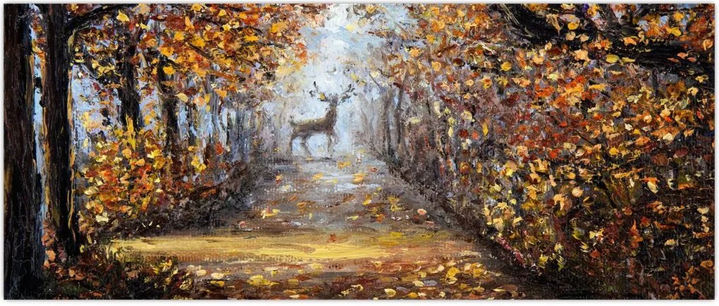 Tablou - Spiritul pădurii (120x50 cm)