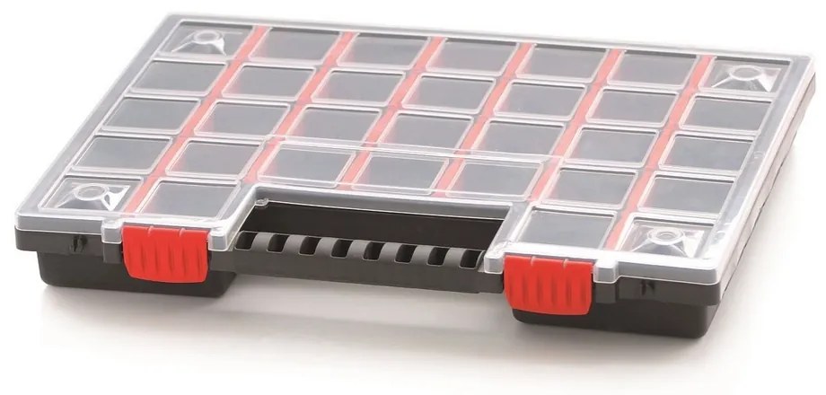 Organizator servieta 39,9 x 30,3 x 5 cm, separatoare, gri