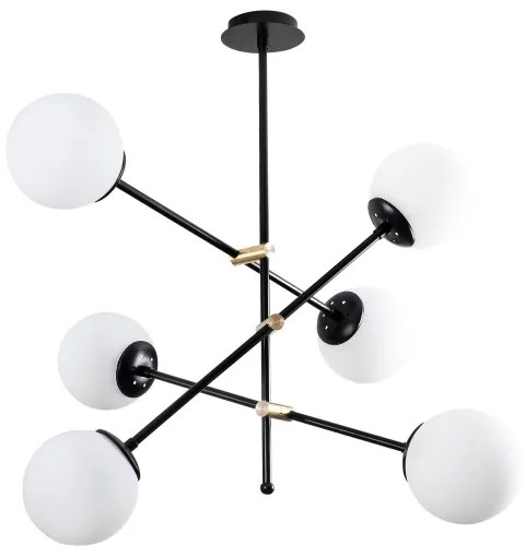 Lustră pe tijă MARTI 6xE27/100W/230V