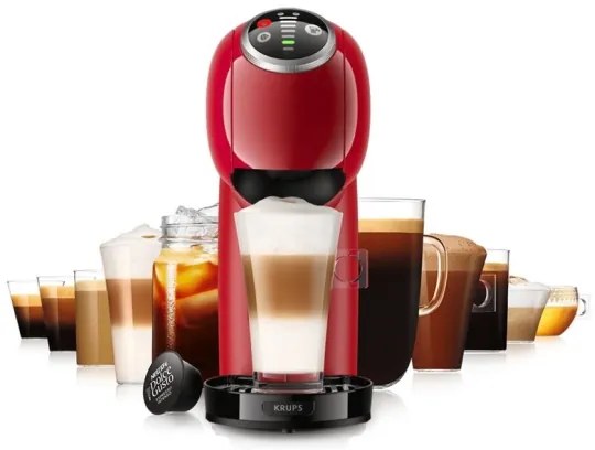 Aparat de cafea cu capsule Krups NESCAFÉ DOLCE GUSTO GENIO S PLUS 1500W roșu