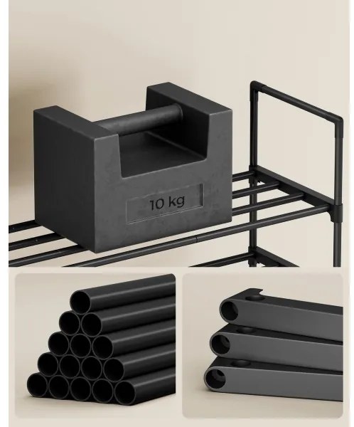 Pantofar ALVORO, negru