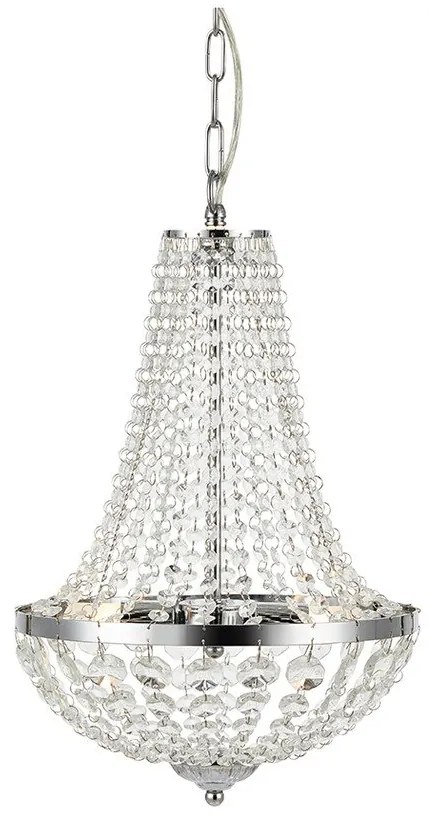 Lustră argintie ø 30 cm Gränsö – Markslöjd