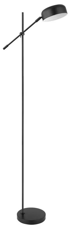 Lampadar, lampa de podea design modern GIANNA negru 24099SB GL