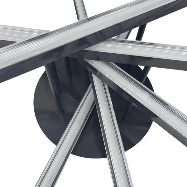 Lustră LED dimabilă aplicată LED/75W/230V 3000-6500K + telecomandă