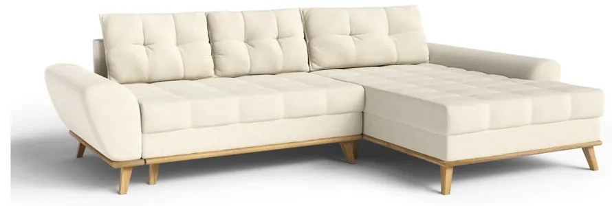 Colțar crem extensibil (cu colț pe partea dreaptă) Balitco – Ropez