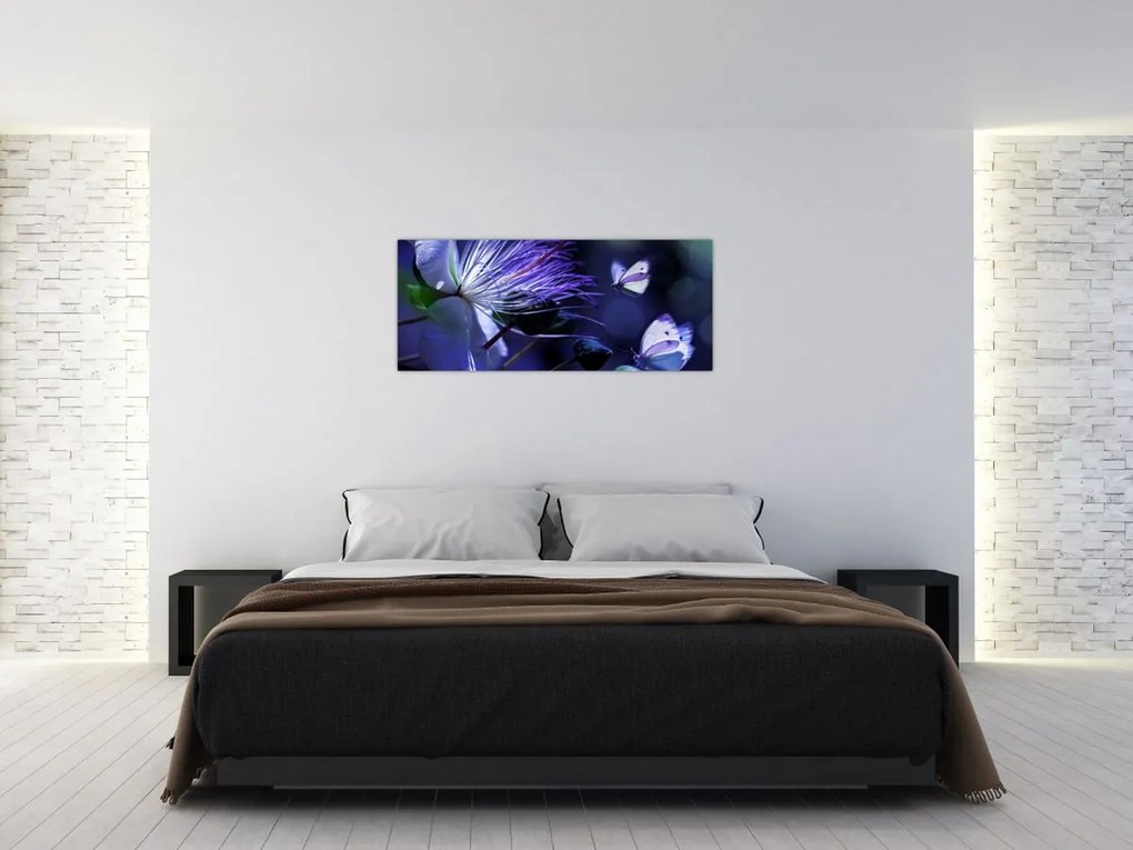 Tablou - Floare tropicală (120x50 cm)