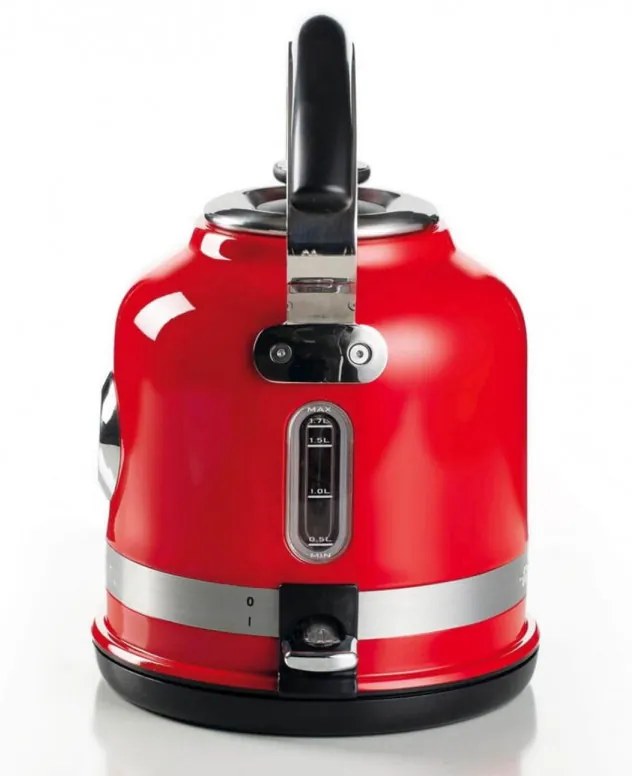 Cana electrica Ariete MODERNA 2854/00, 2000W, 1,7 L, Termometru, 360° rotativa, Filtru detasabil, Rosu