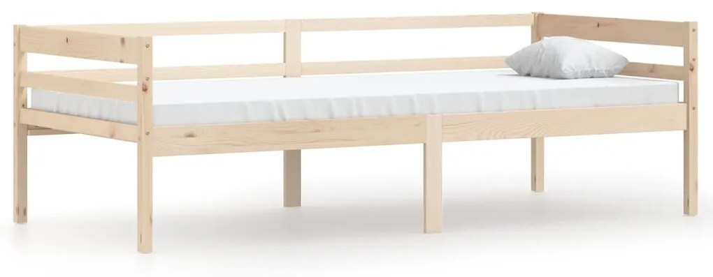 322051 vidaXL Cadru de pat, 90x200 cm, lemn masiv de pin