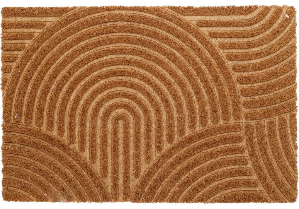 Covoraș fibre de cocos Ripples Arches, 59 x 39 cm