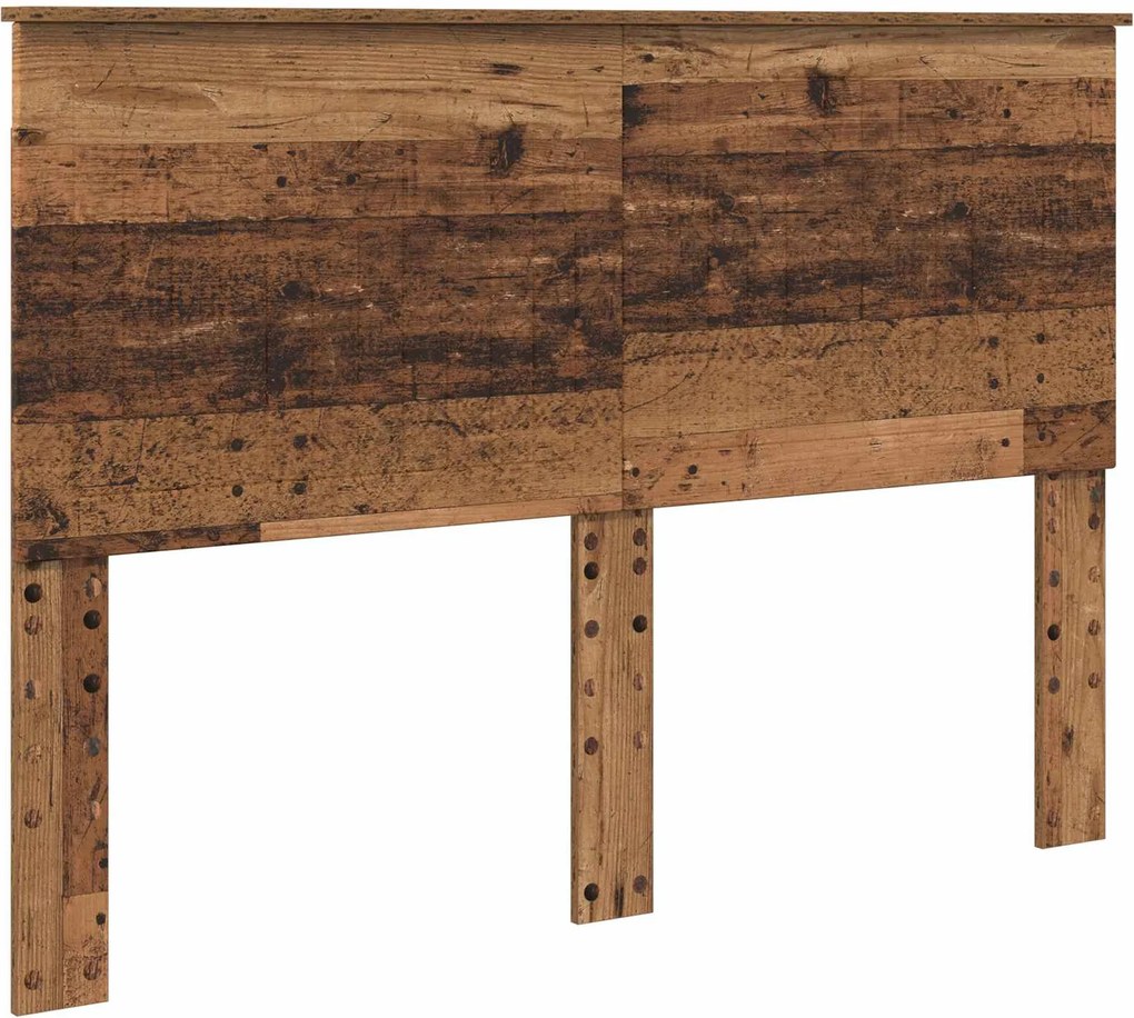 vidaXL Tăblie cap cu headboard Lemn Vechi 140 cm Lemn compozit