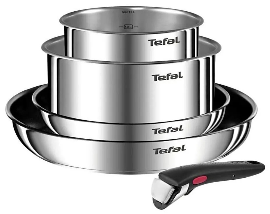 Tefal INGENIO EMOTION set 5 piese vase inox