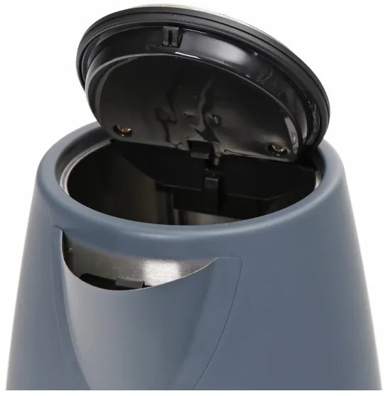 Fierbător de apă 1,7 l 2400W/230V oțel inoxidabil/gri